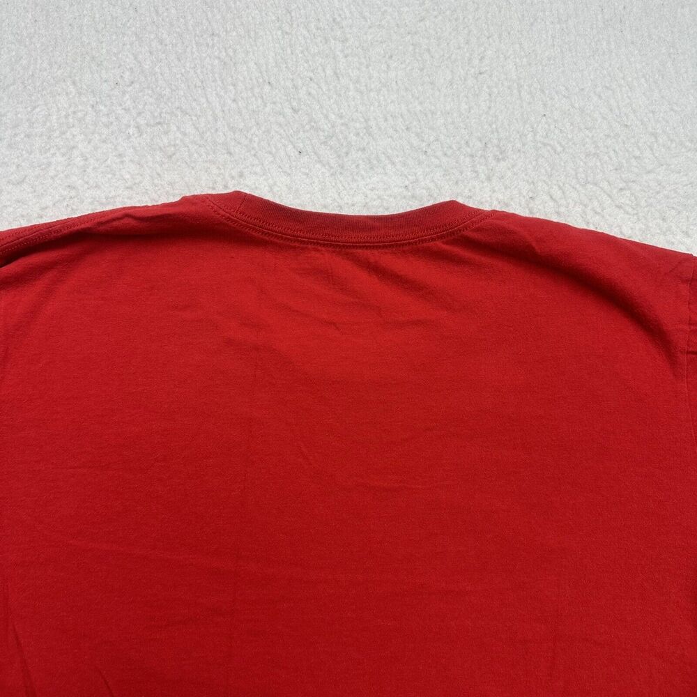 Adidas Drury Lady Panthers Shirt Adult 2XL Red Basketball Amplifier Tee - Picture 10 of 10